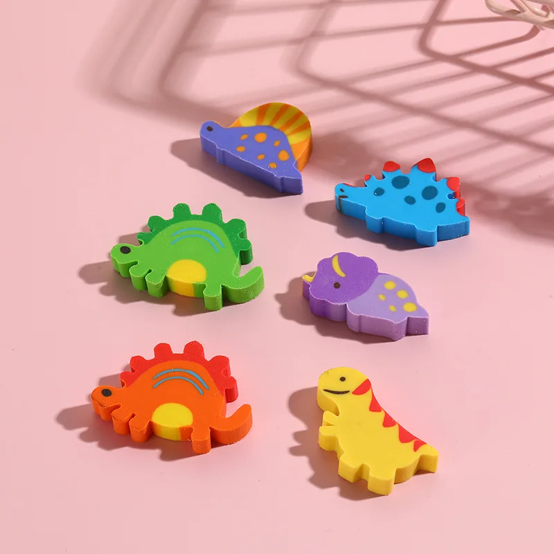 Dinosaur Eraser Set (10 pcs)