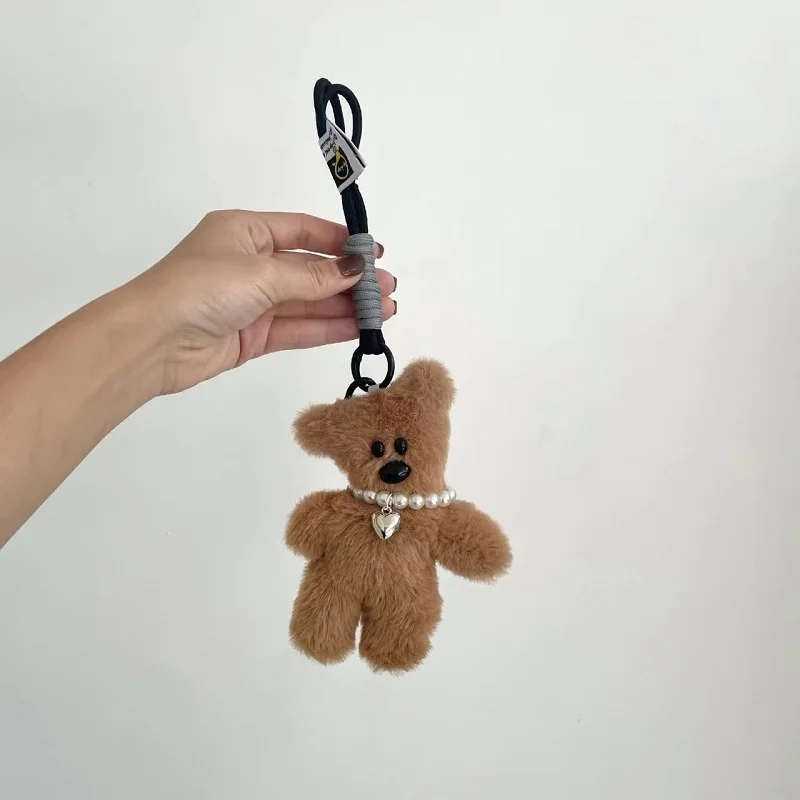 Overall Teddy Bear Character Plush Keychain (11 Colours)