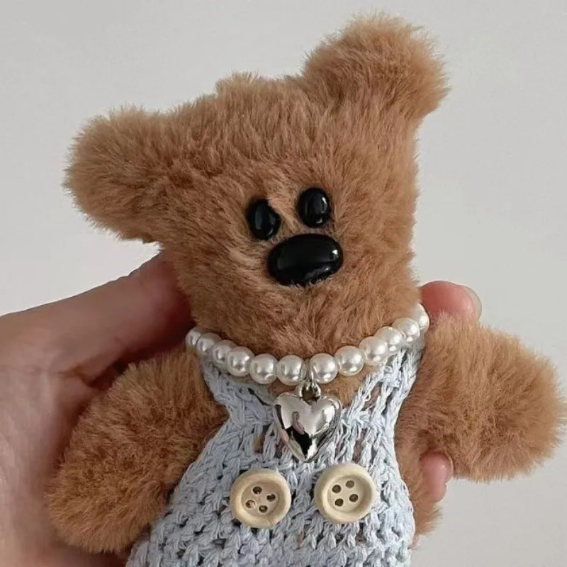 Overall Teddy Bear Character Plush Keychain (11 Colours)