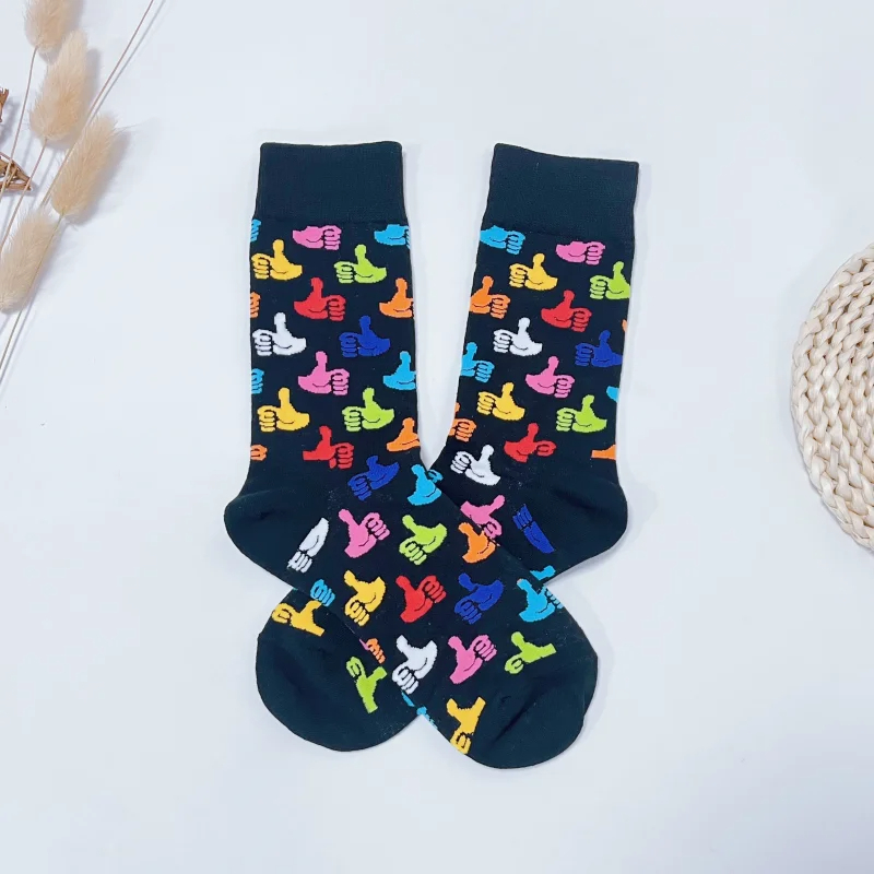 Thumbs Up Crew Socks