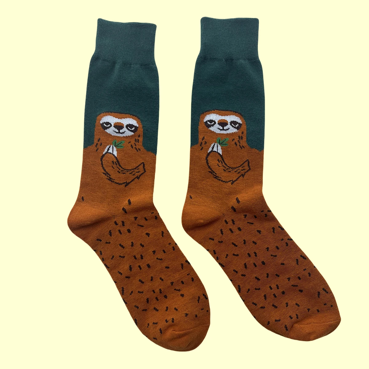 Relaxed Sloth Crew Socks