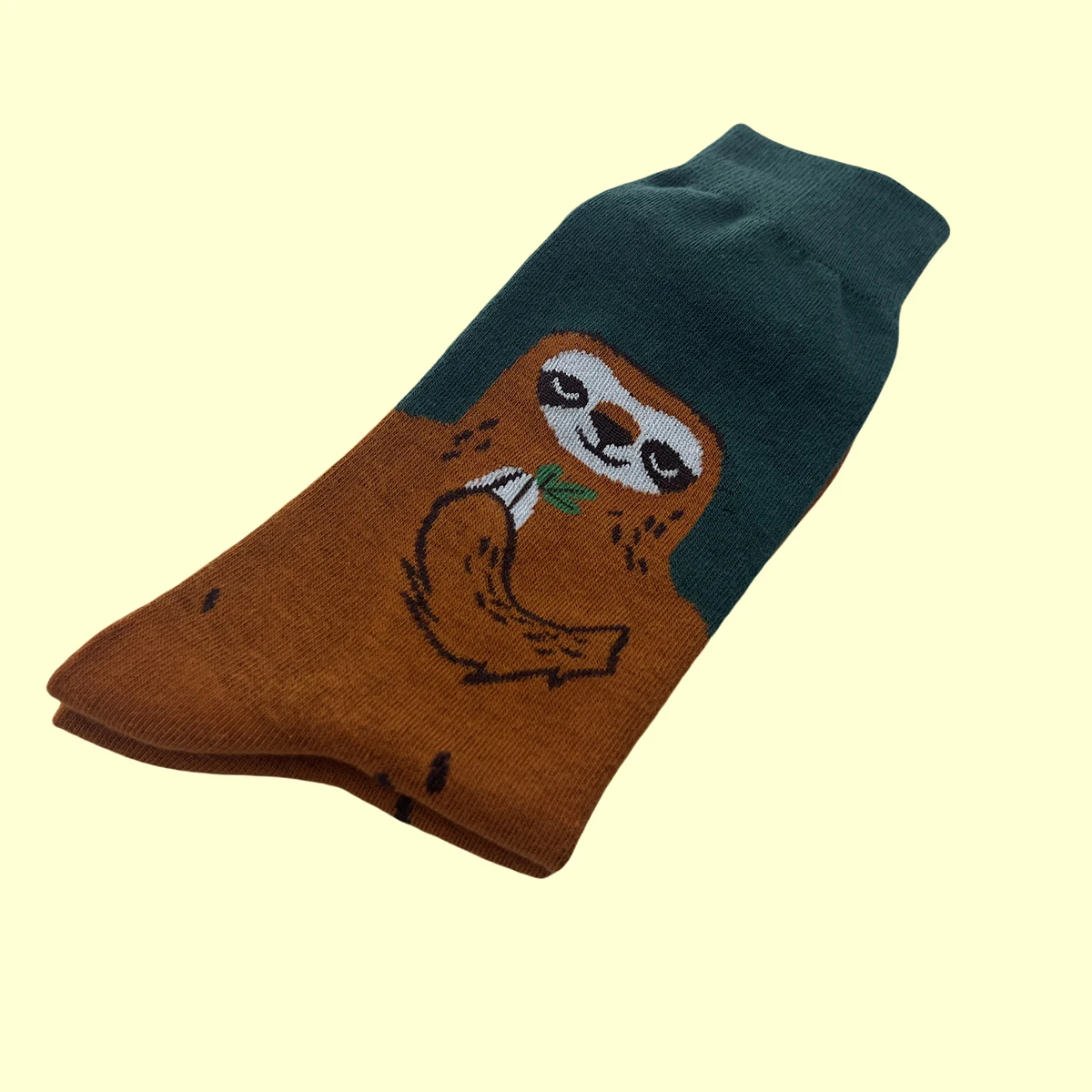 Relaxed Sloth Crew Socks