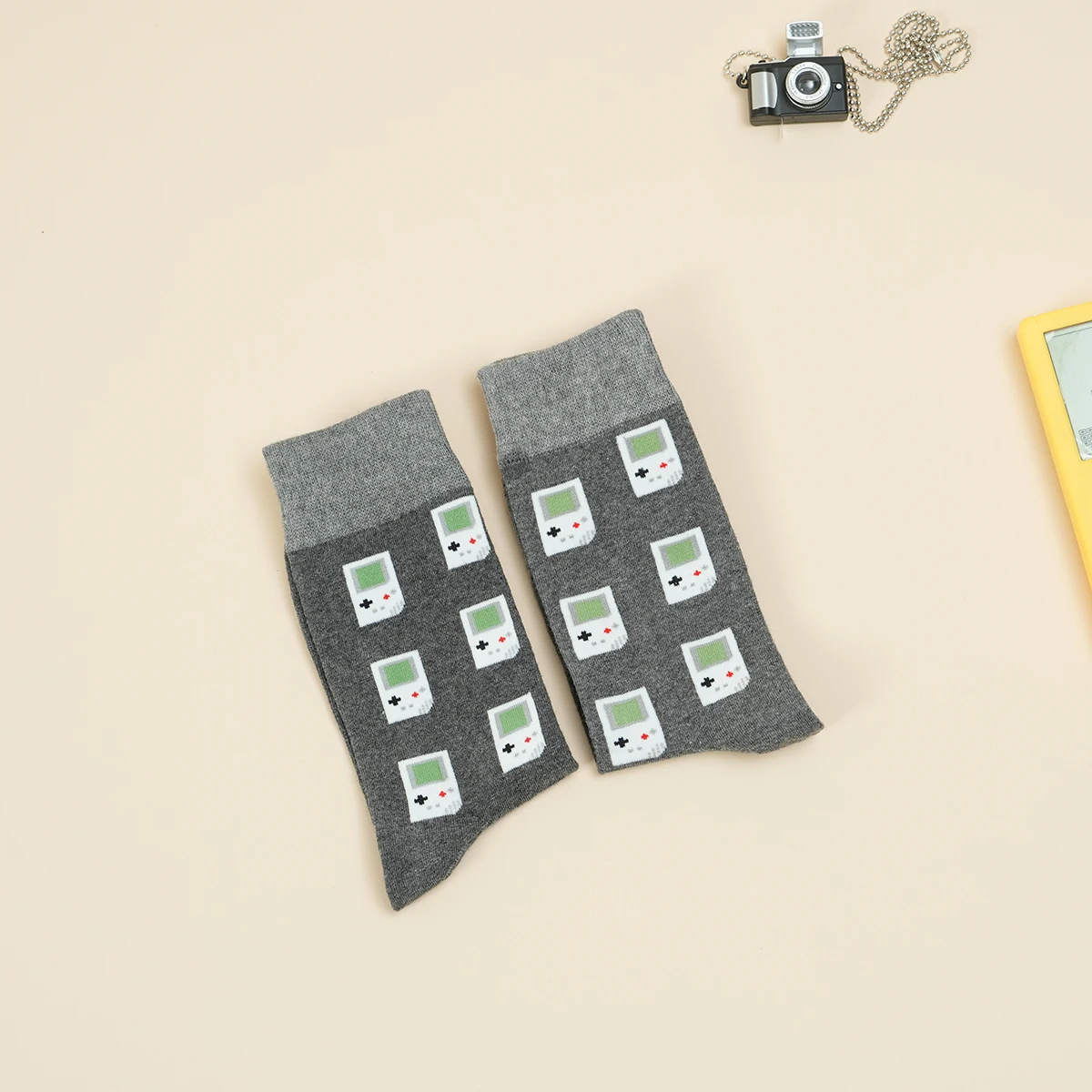 Retro Game Console Crew Socks