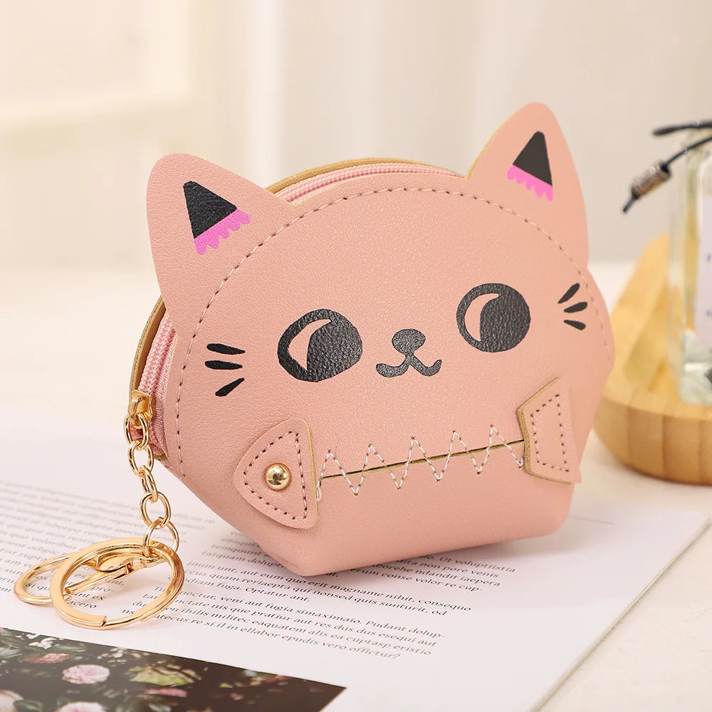 Clip On Kitty Cat Coin Purse (2 Designs)