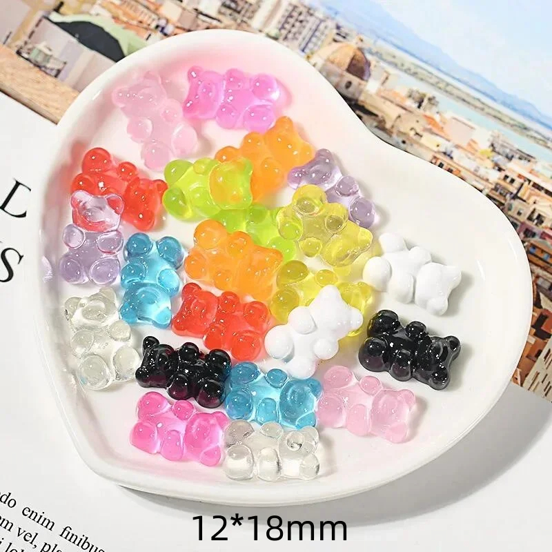 Gummy Bear Shoe Charms (Set of 10)