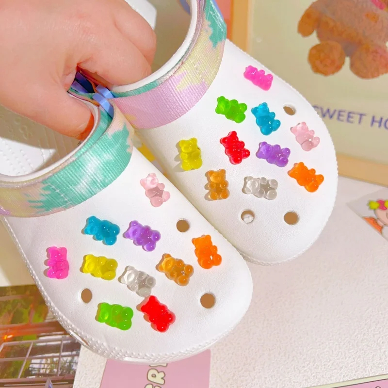 Gummy Bear Shoe Charms (Set of 10)