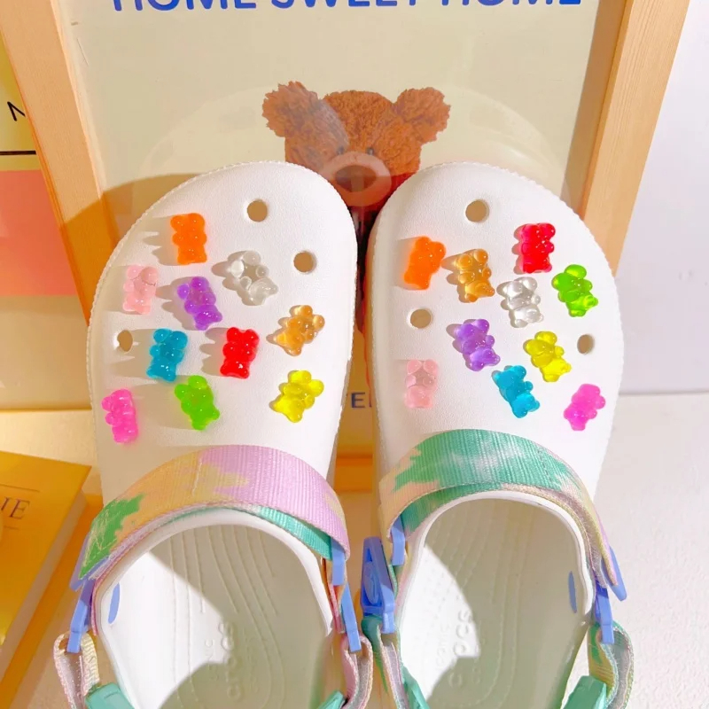 Gummy Bear Shoe Charms (Set of 10)