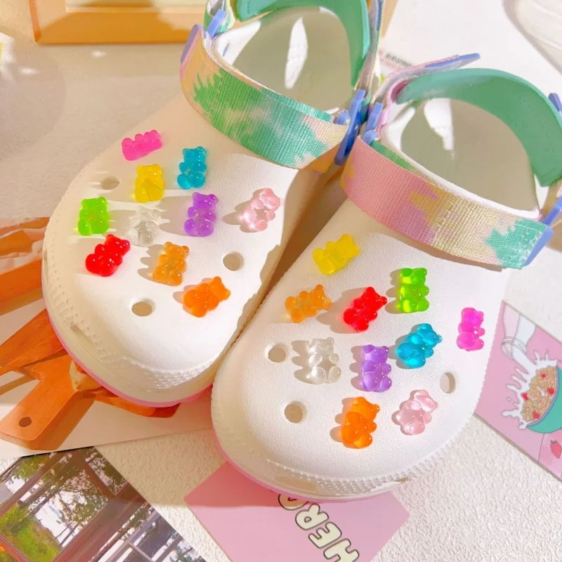 Gummy Bear Shoe Charms (Set of 10)