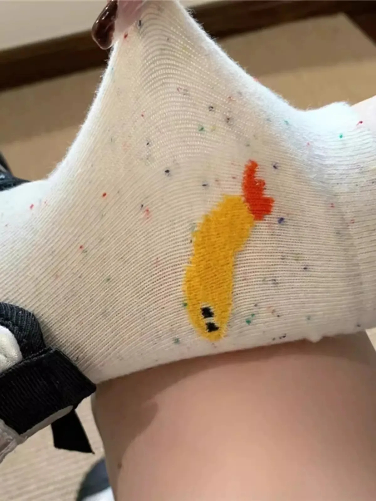 Tempura Cat Crew Socks