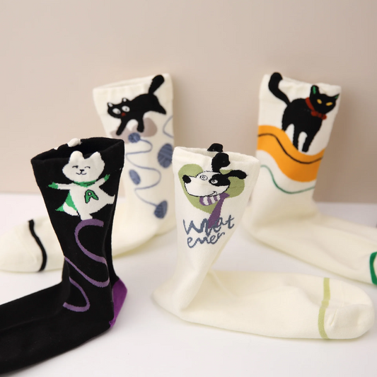 Costume Pets Crew Socks (4 Designs)