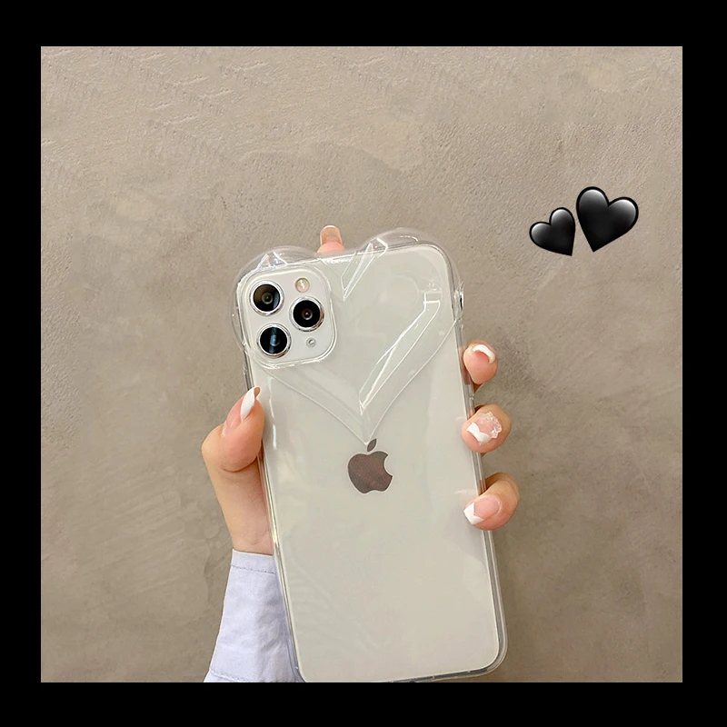 Glossy Heart iPhone Case (8 Colours)