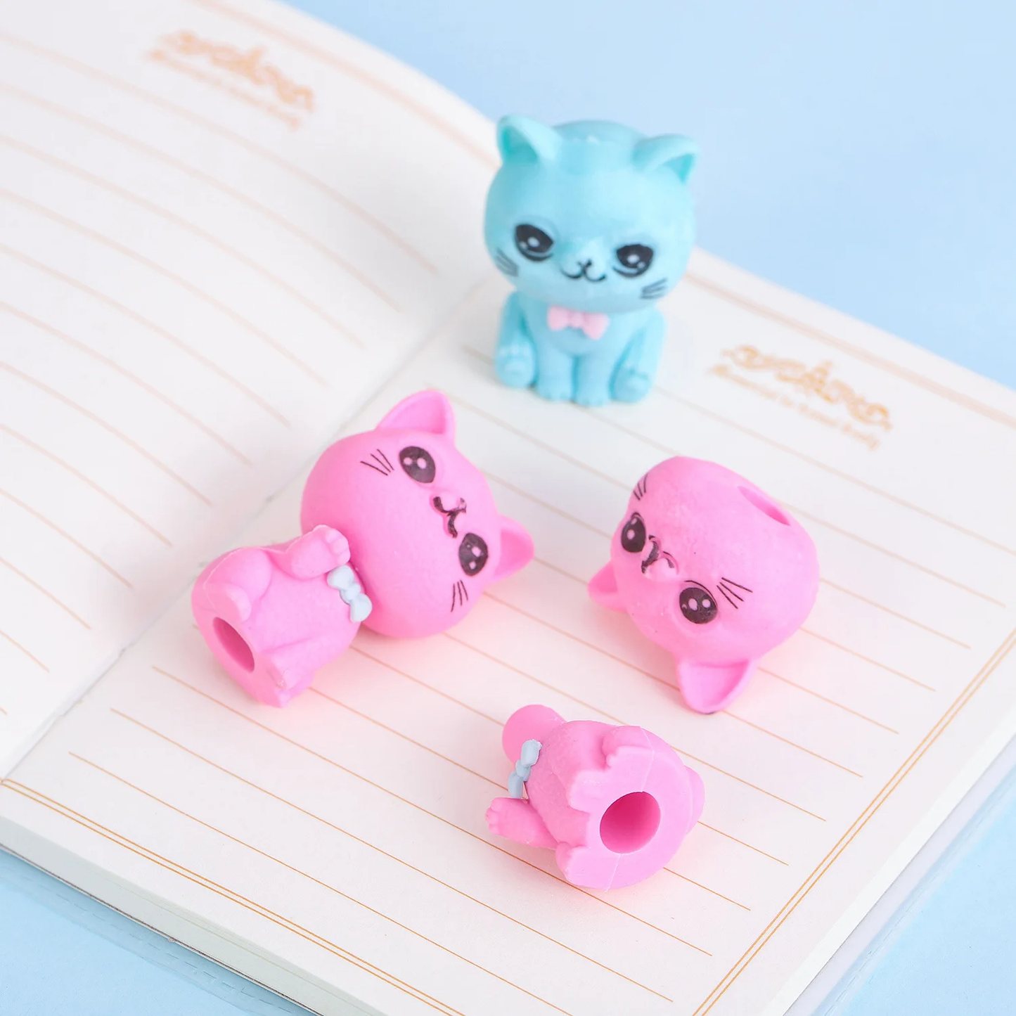 Kitten Eraser Pack (Set of 3)