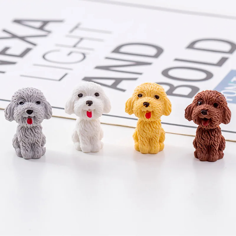 Puppy Eraser Pack (Set of 4)