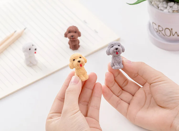 Puppy Eraser Pack (Set of 4)