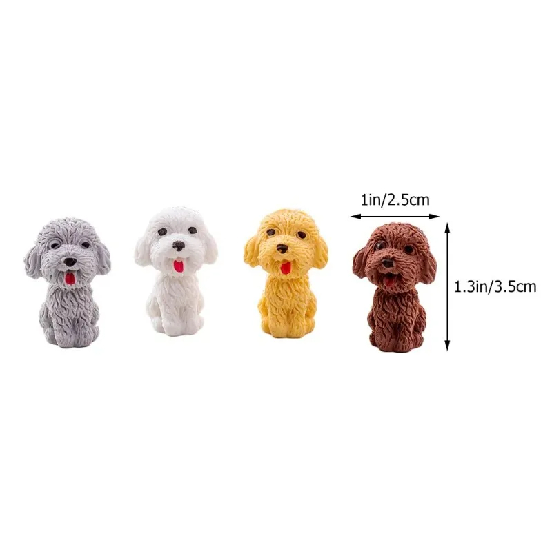 Puppy Eraser Pack (Set of 4)