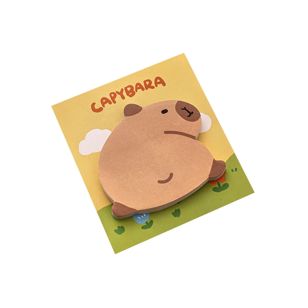 Capybara Sticky Memo Notes (Set of 4 Pads)