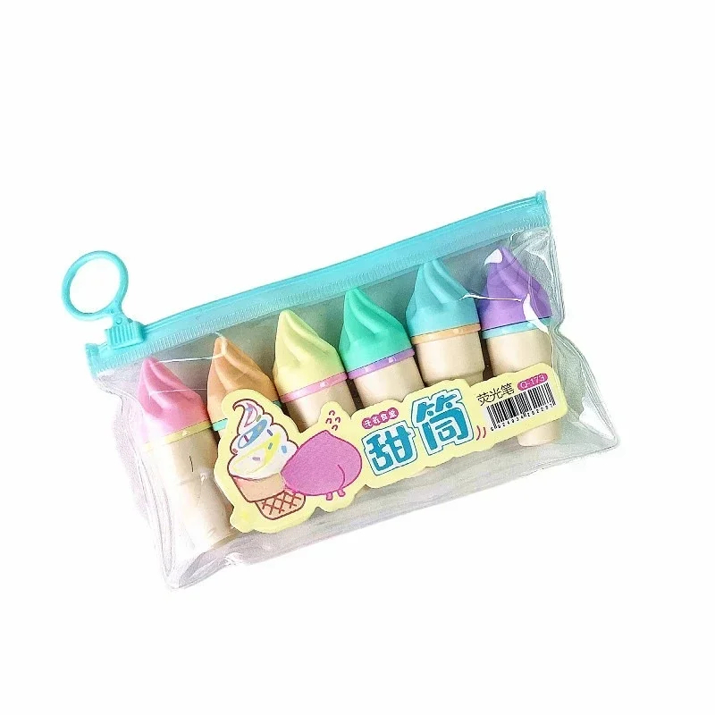 Soft Serve Ice Cream Eraser Pack