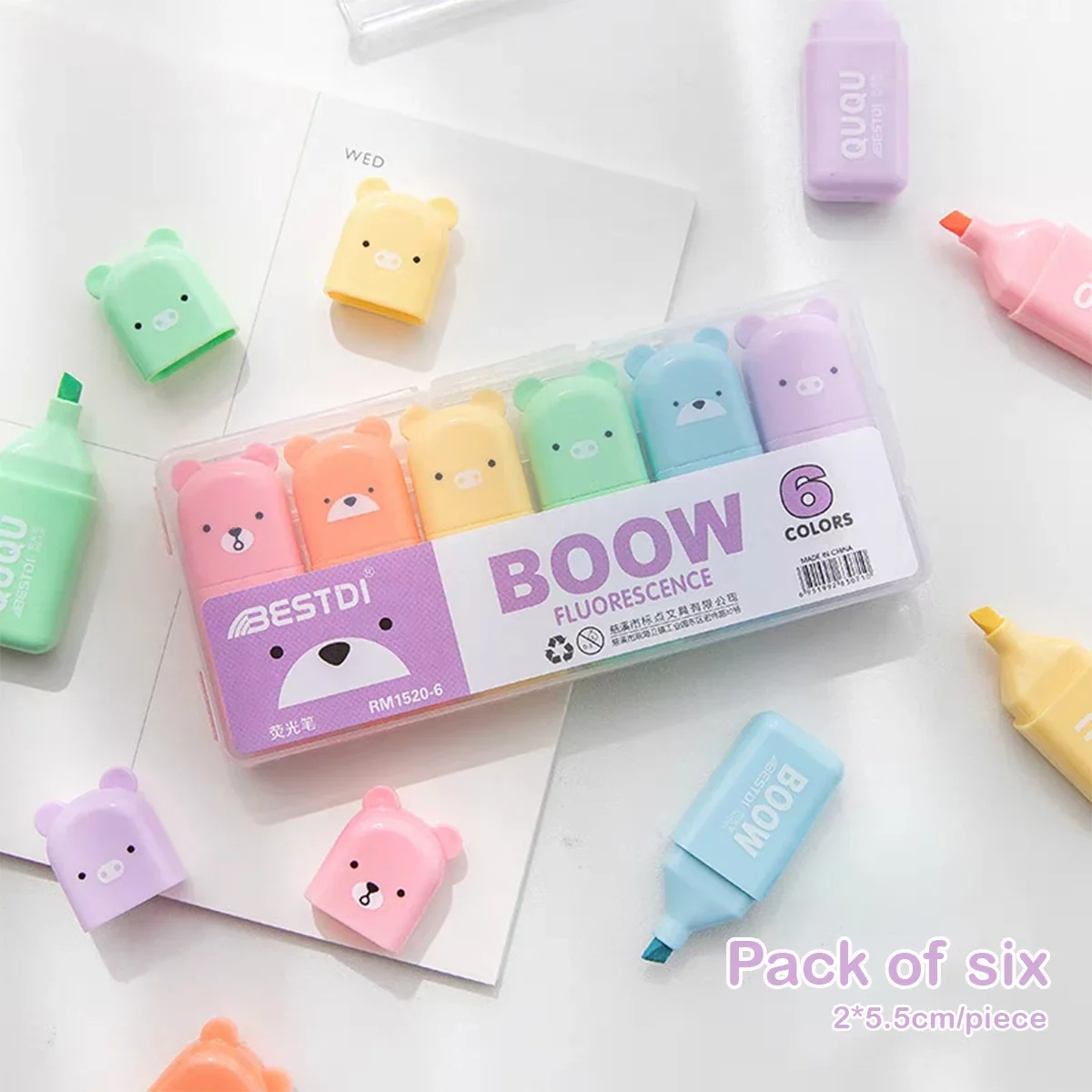 Mini Animal Highlighter Variety Pack