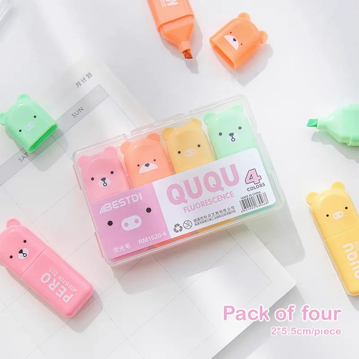 Mini Animal Highlighter Variety Pack