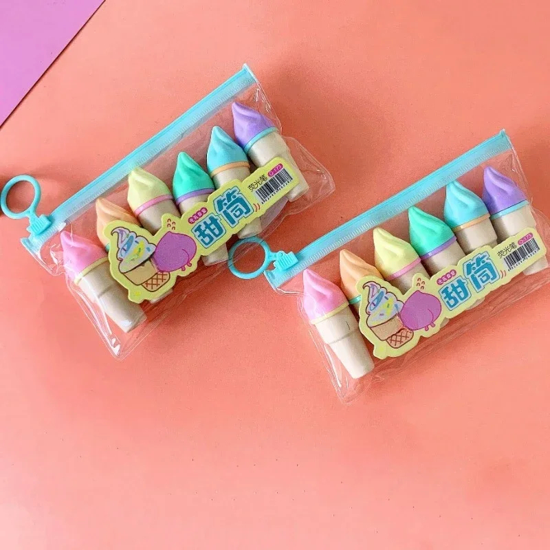 Soft Serve Ice Cream Eraser Pack