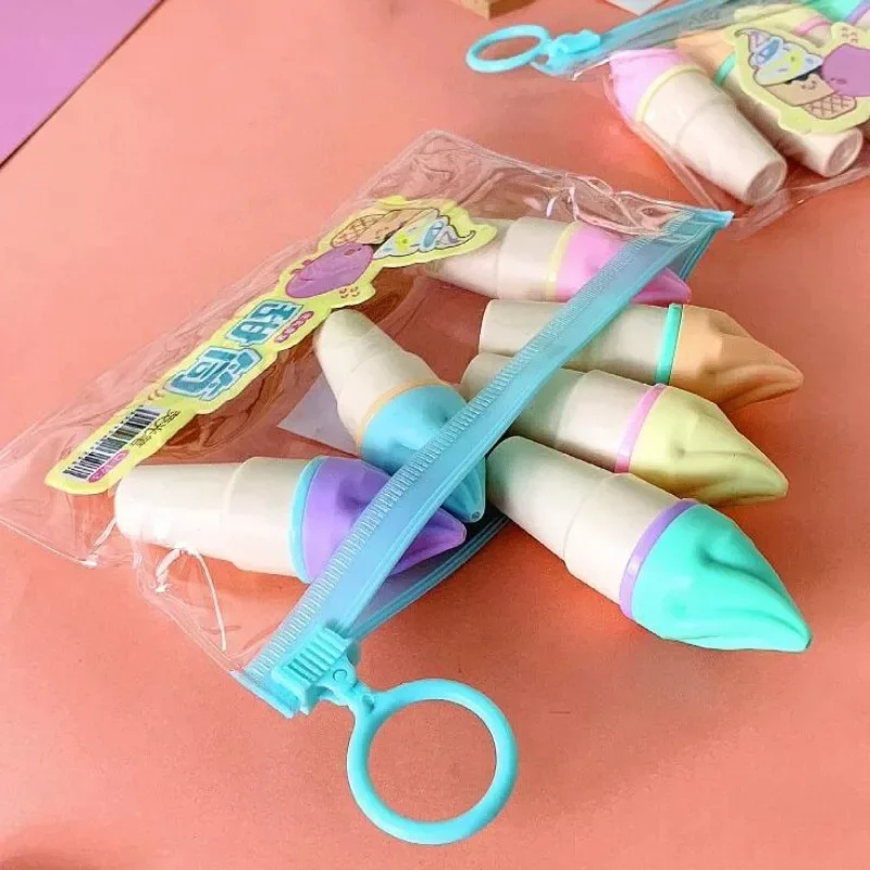 Soft Serve Ice Cream Eraser Pack