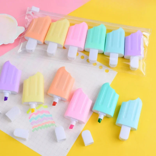 Popsicle Mini Highlighter Pack