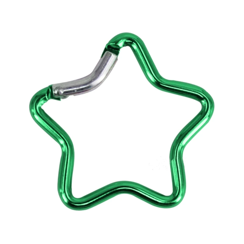 Star Shaped Carabiner Clip (13 Colours)