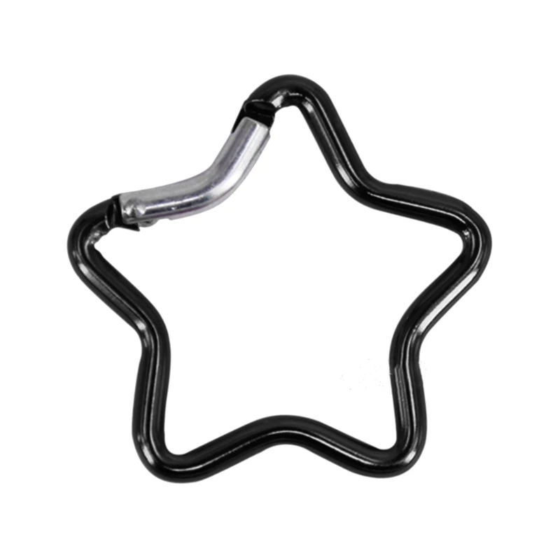 Star Shaped Carabiner Clip (13 Colours)