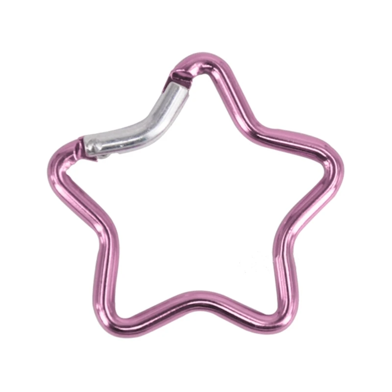 Star Shaped Carabiner Clip (13 Colours)