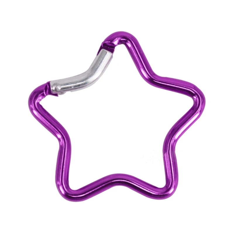 Star Shaped Carabiner Clip (13 Colours)