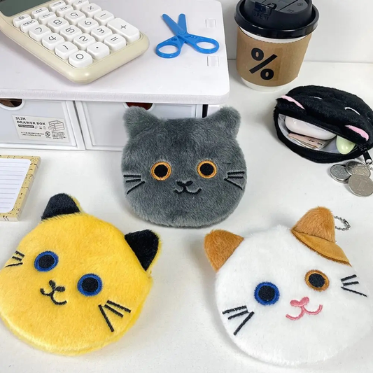 Kitty Cat Coin Purse (4 Designs)