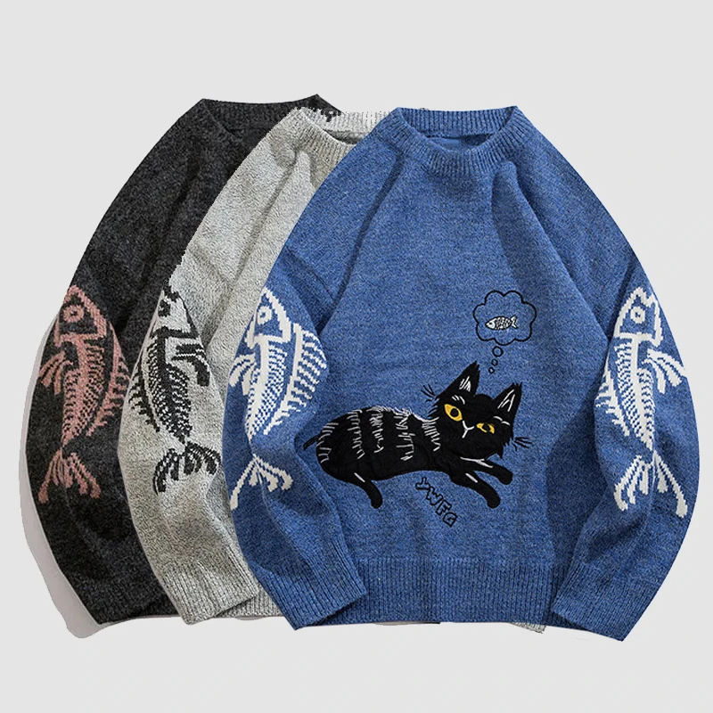 Hungry Cat Jumper (3 Colours)