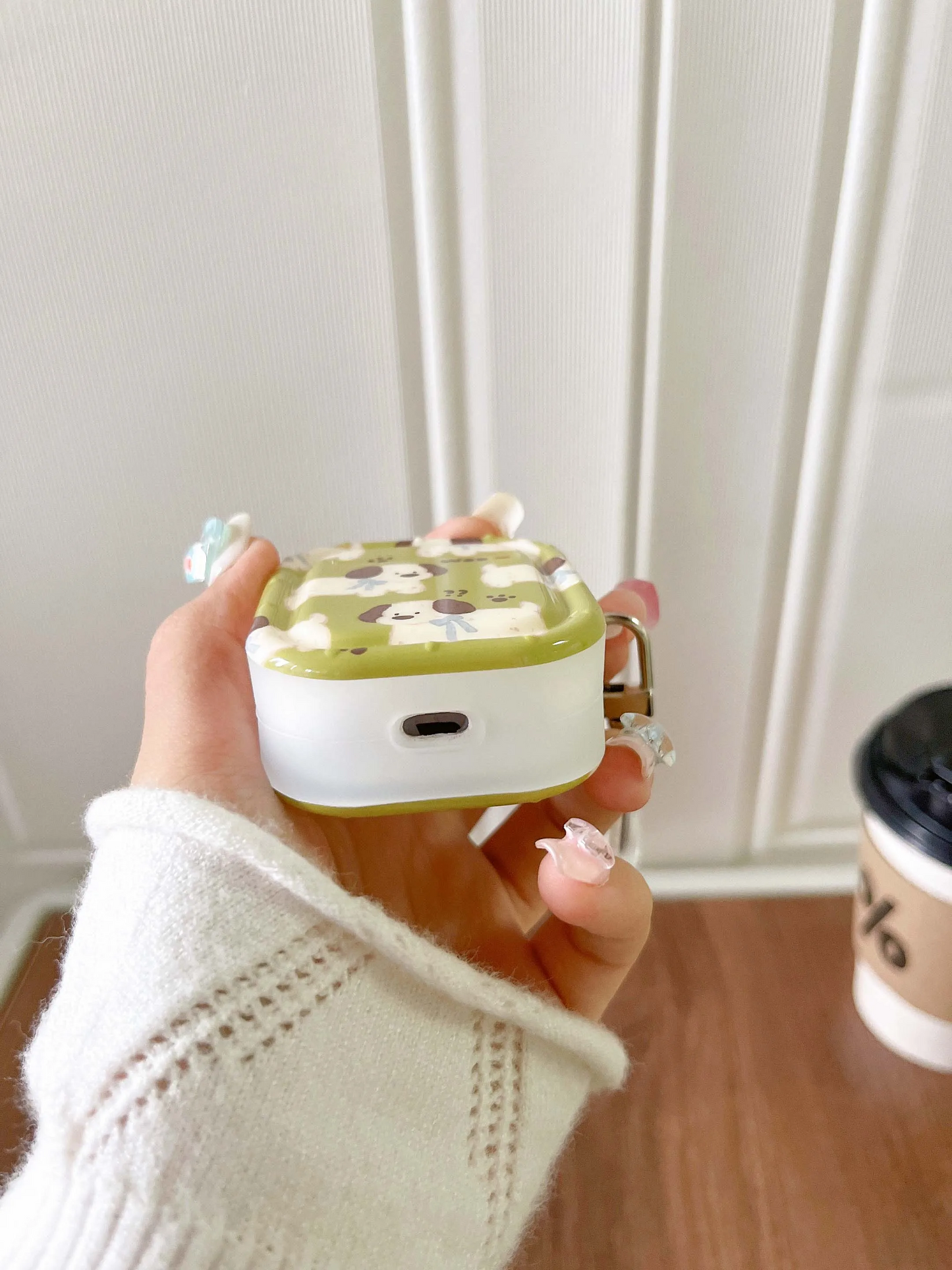 Fluffy Puppy AirPods Charger Case Cover