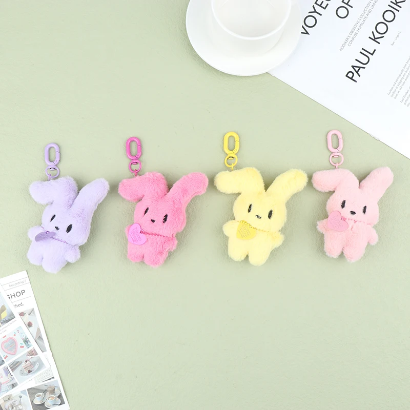 Pastel Bunny Plush Clip On Character  (4 Colours)