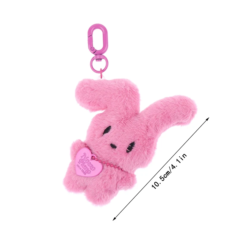 Pastel Bunny Plush Clip On Character  (4 Colours)