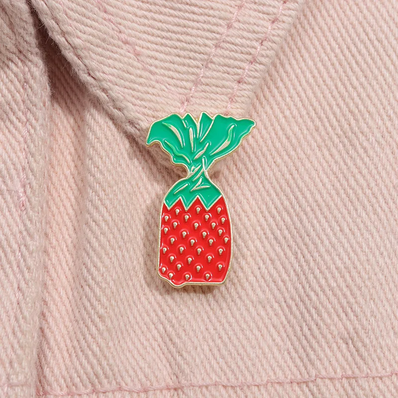 Strawberry Candy Enamel Pin