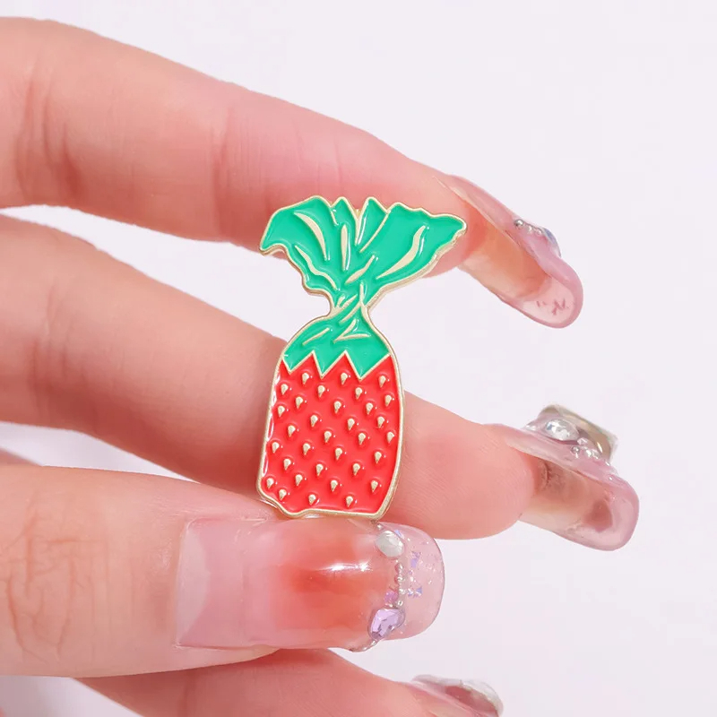 Strawberry Candy Enamel Pin