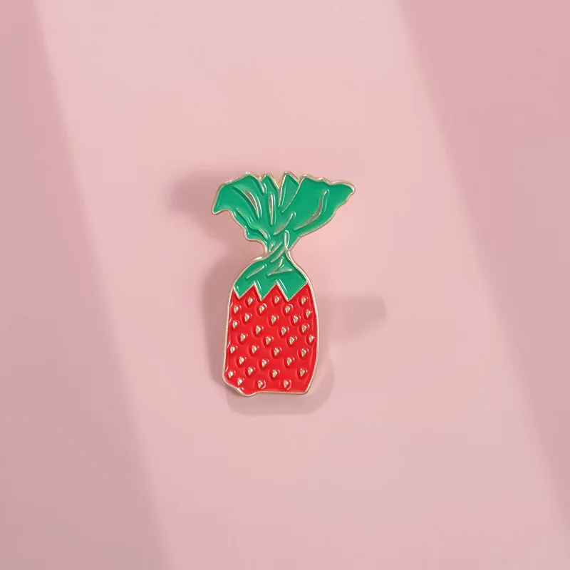 Strawberry Candy Enamel Pin