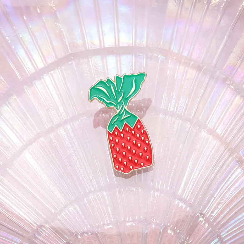 Strawberry Candy Enamel Pin