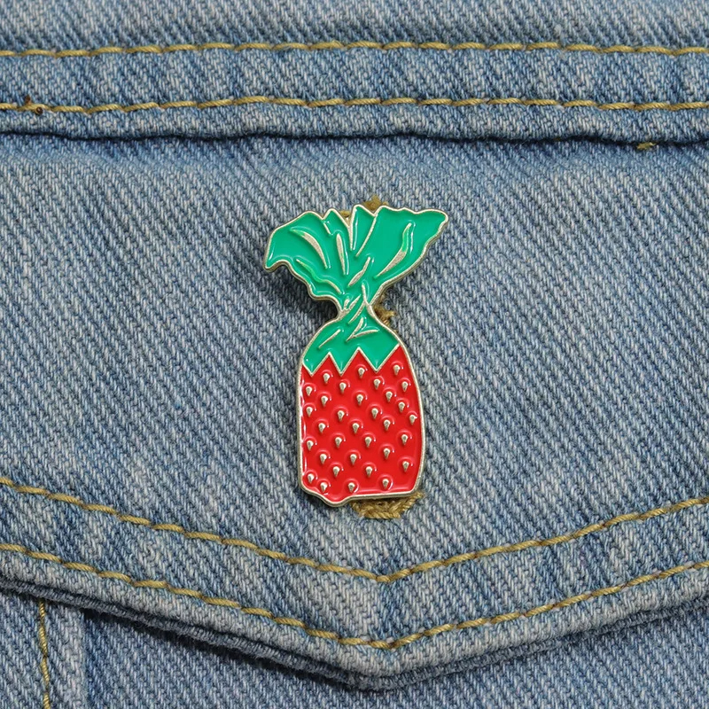 Strawberry Candy Enamel Pin