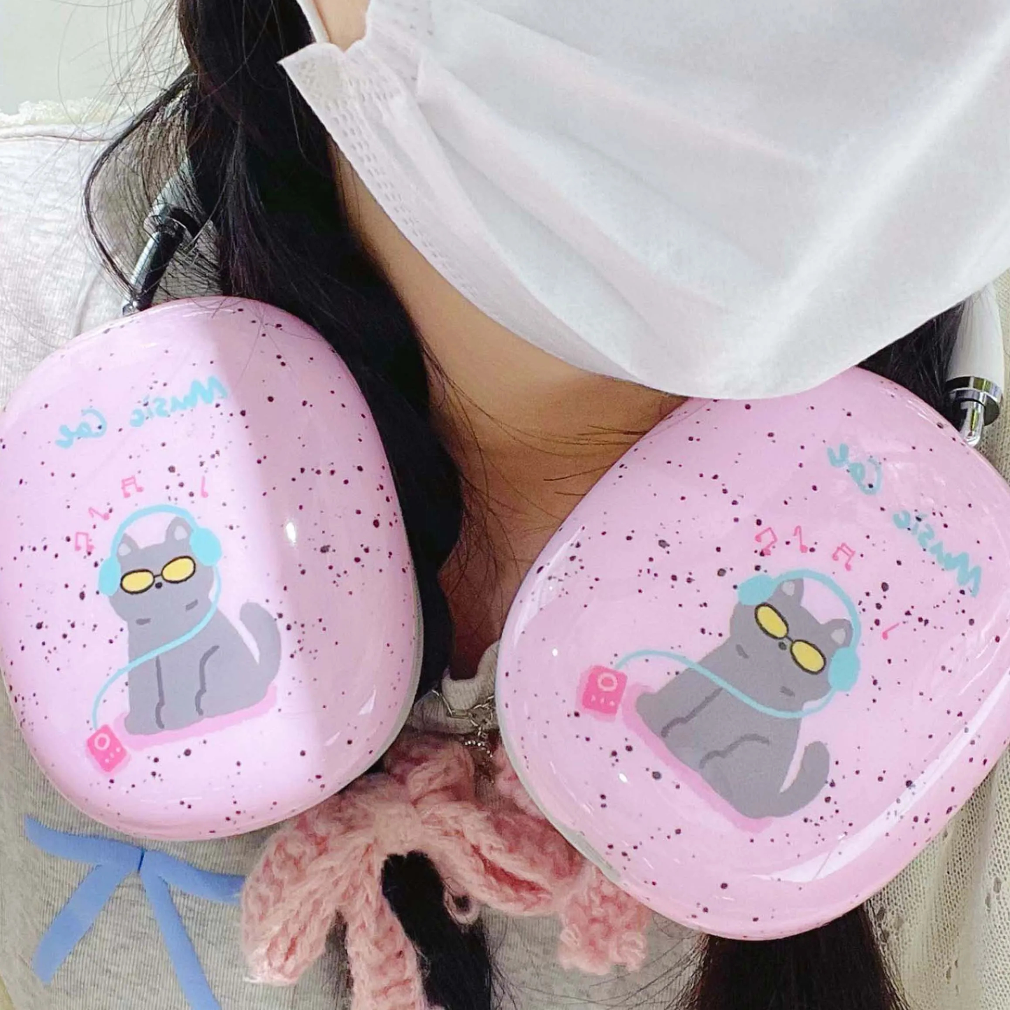 Music Cat Headphone Covers