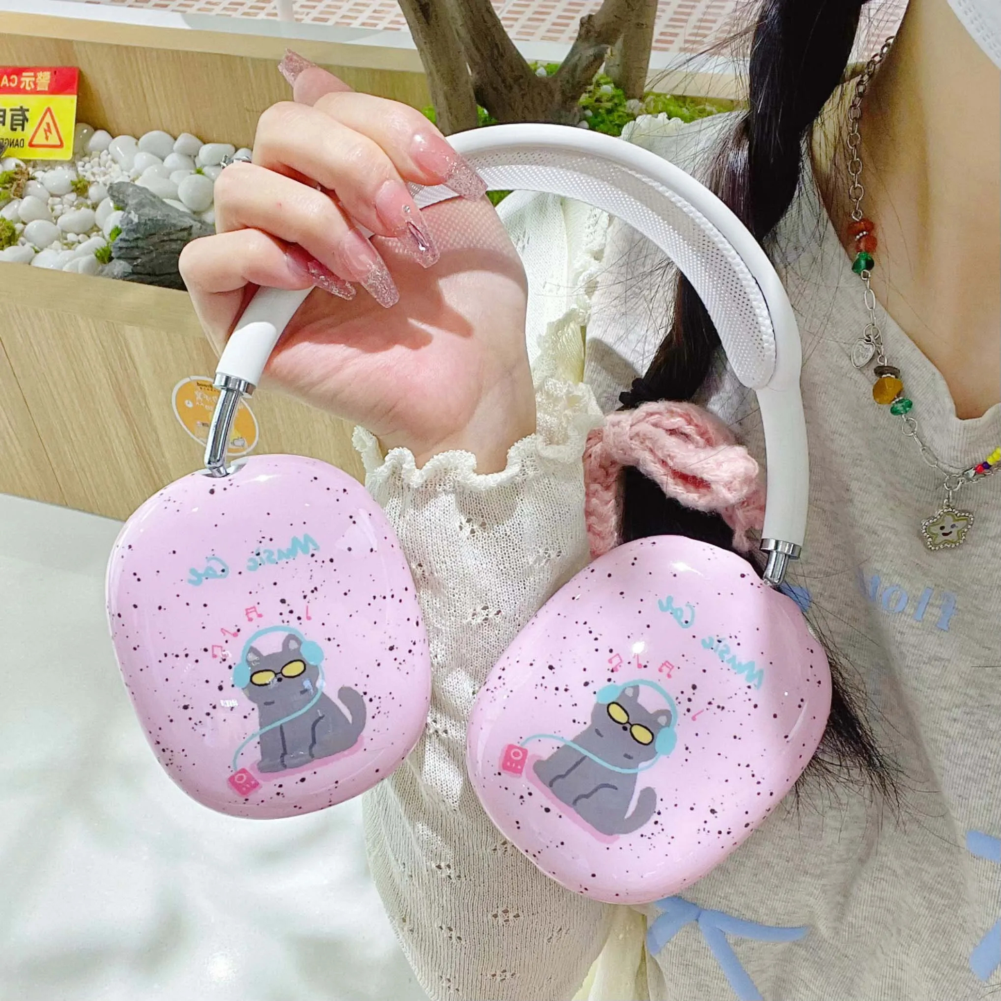 Music Cat Headphone Covers