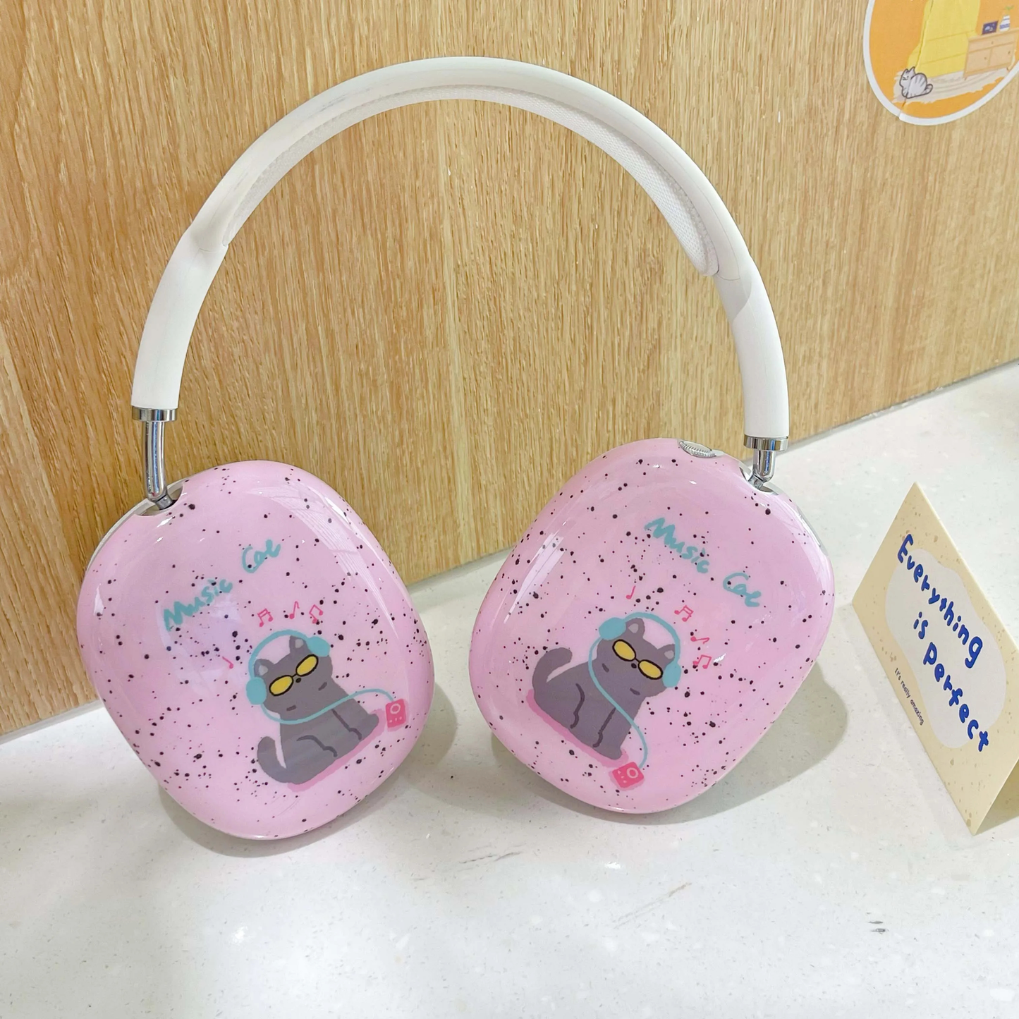 Music Cat Headphone Covers