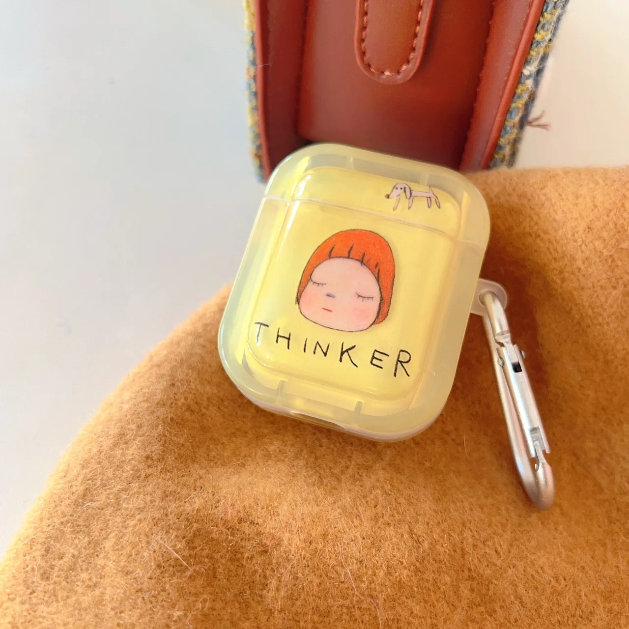 Yoshitomo Nara Girl AirPods Charger Case Cover