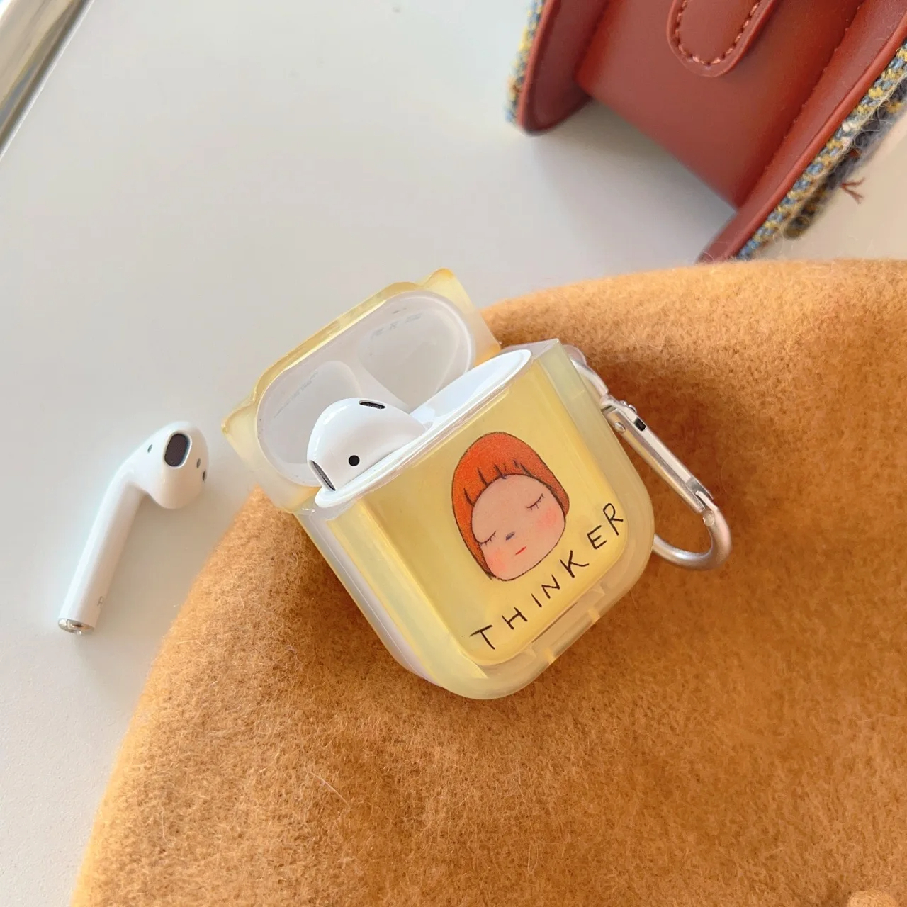 Yoshitomo Nara Girl AirPods Charger Case Cover