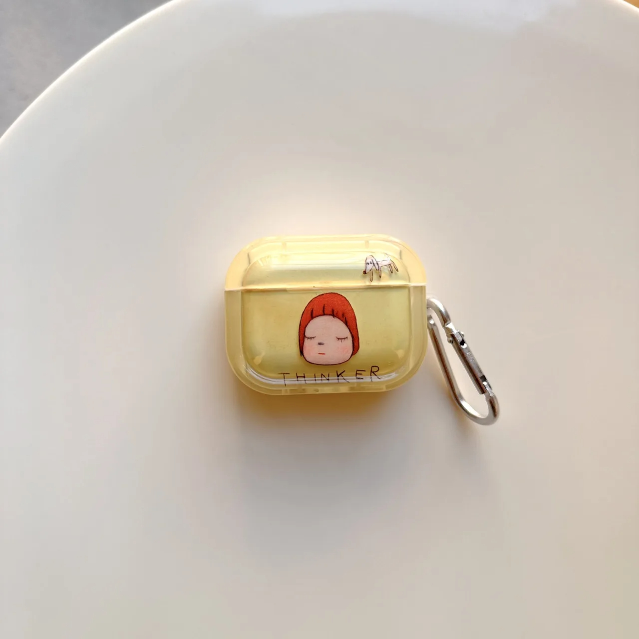 Yoshitomo Nara Girl AirPods Charger Case Cover