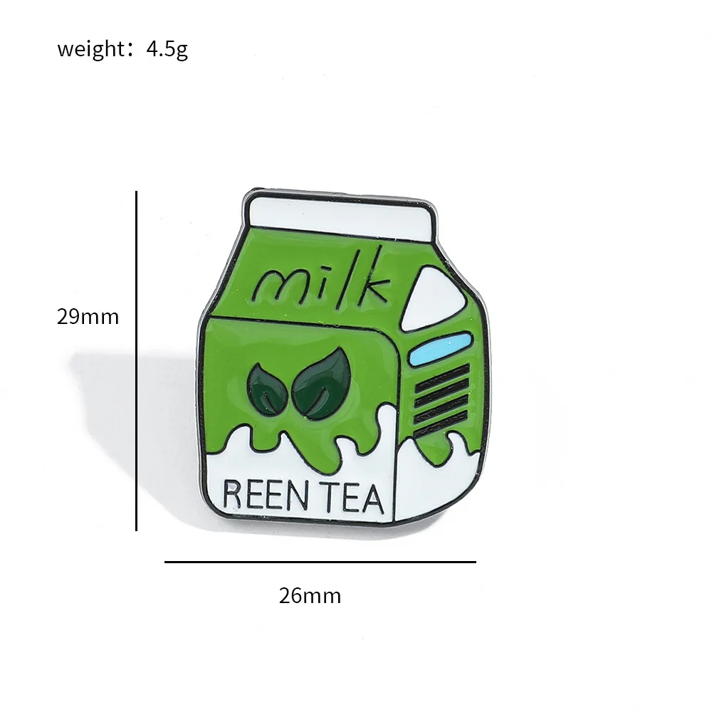 Flavoured Milk Enamel Pin (6 Designs)