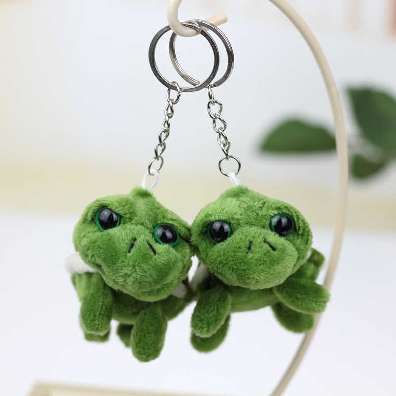 Plush Turtle Keychain