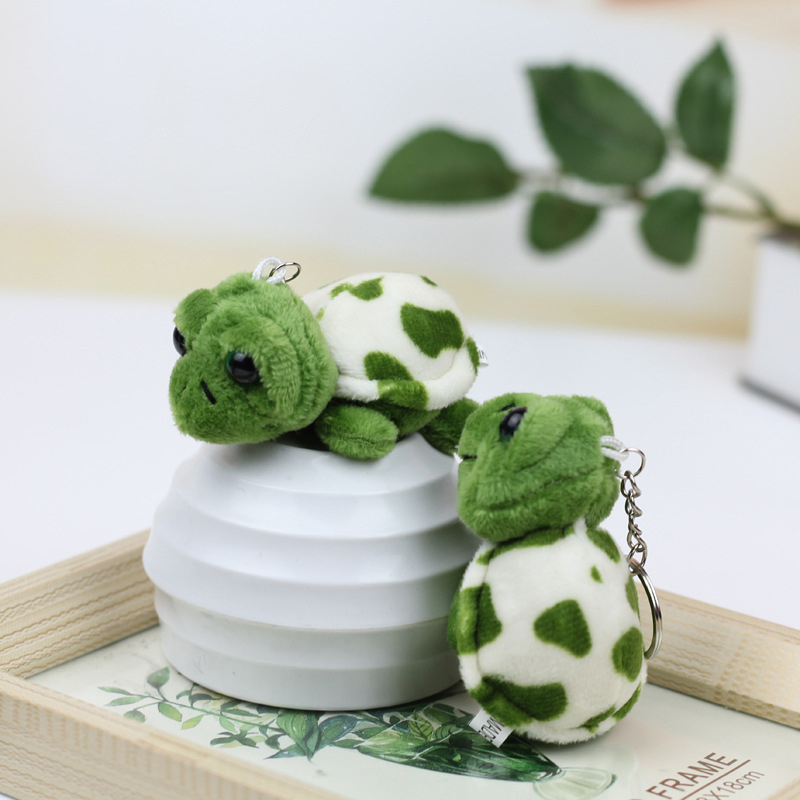 Plush Turtle Keychain