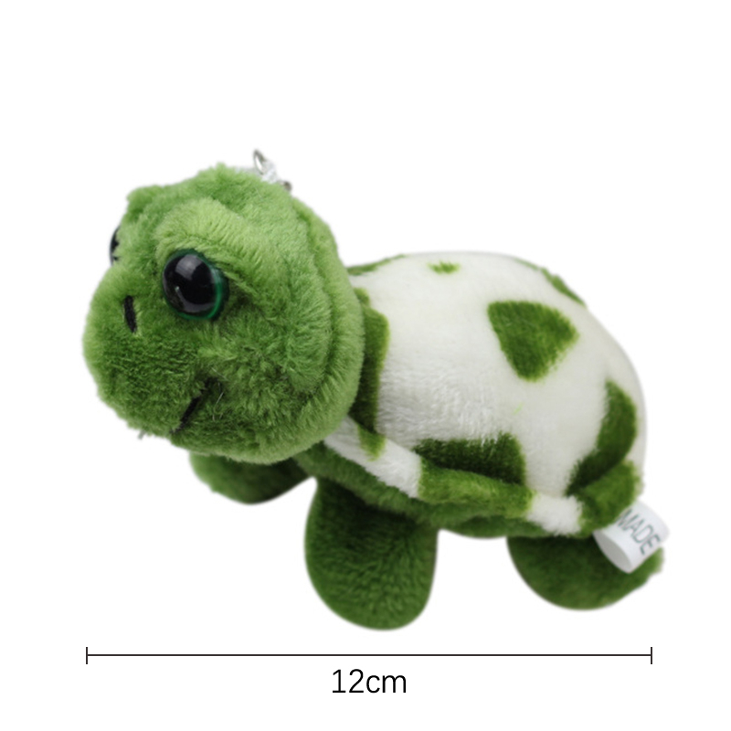 Plush Turtle Keychain